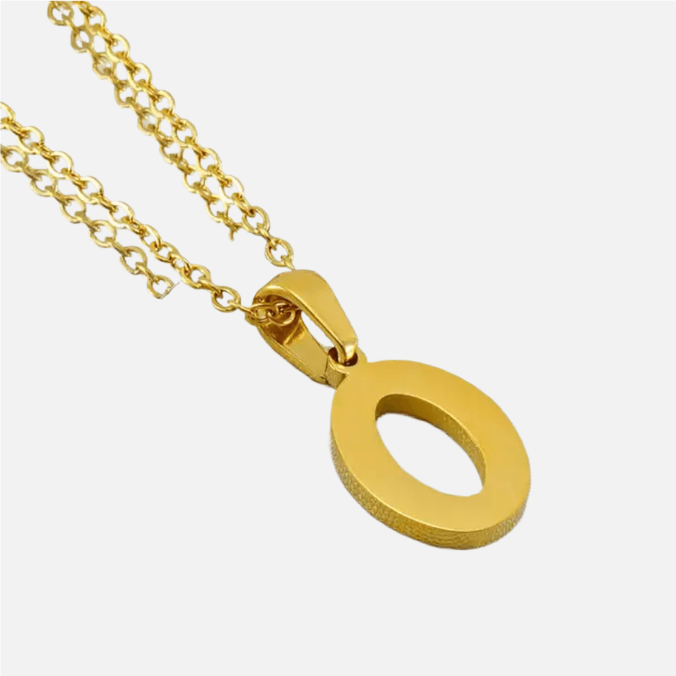 Lucky Number Necklace (18k Gold-Plated) - Jewelled Me