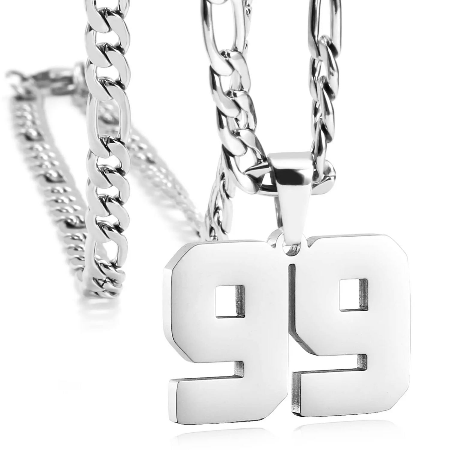 Custom Sports Number Necklace - Jewelled Me