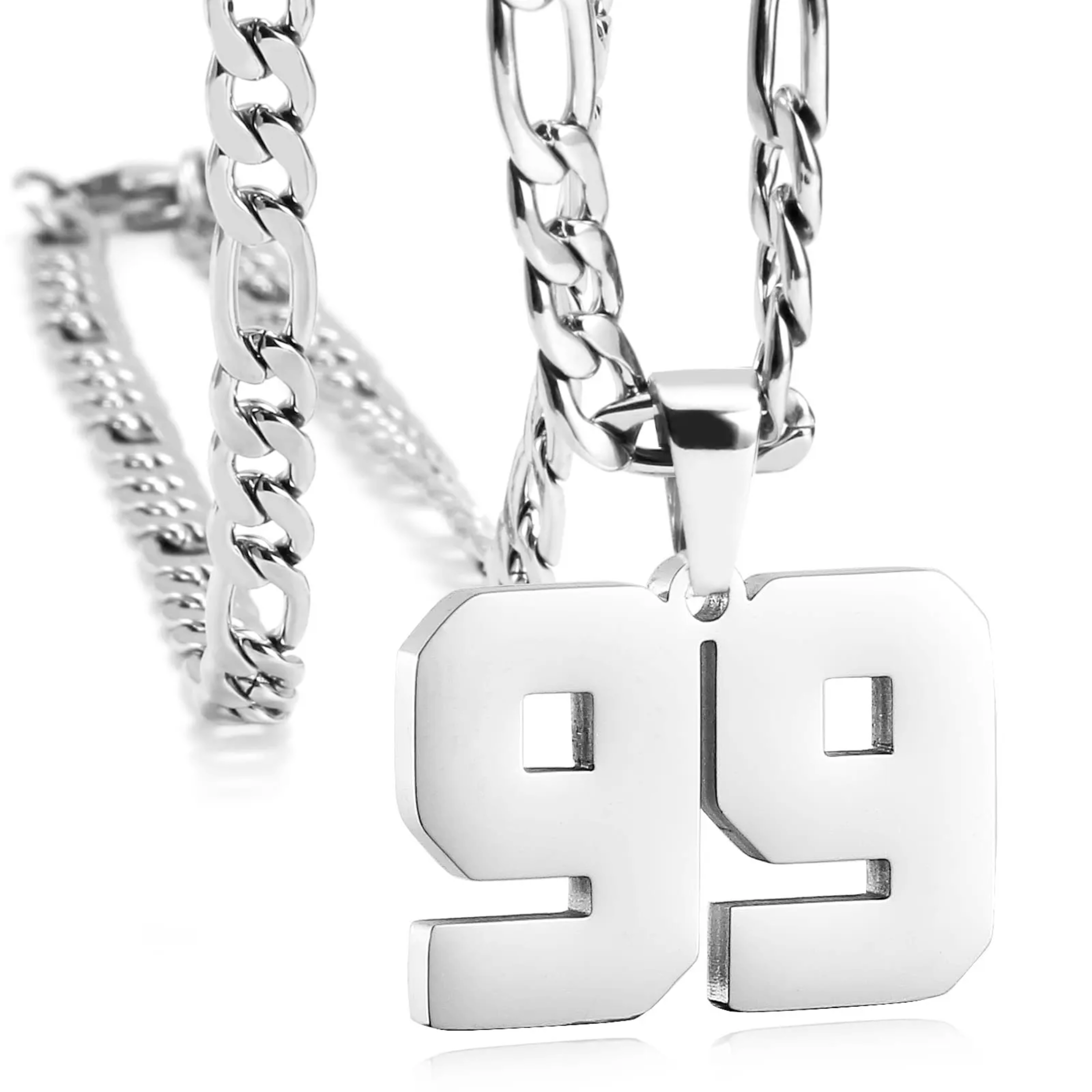 Custom Sports Number Necklace - Jewelled Me