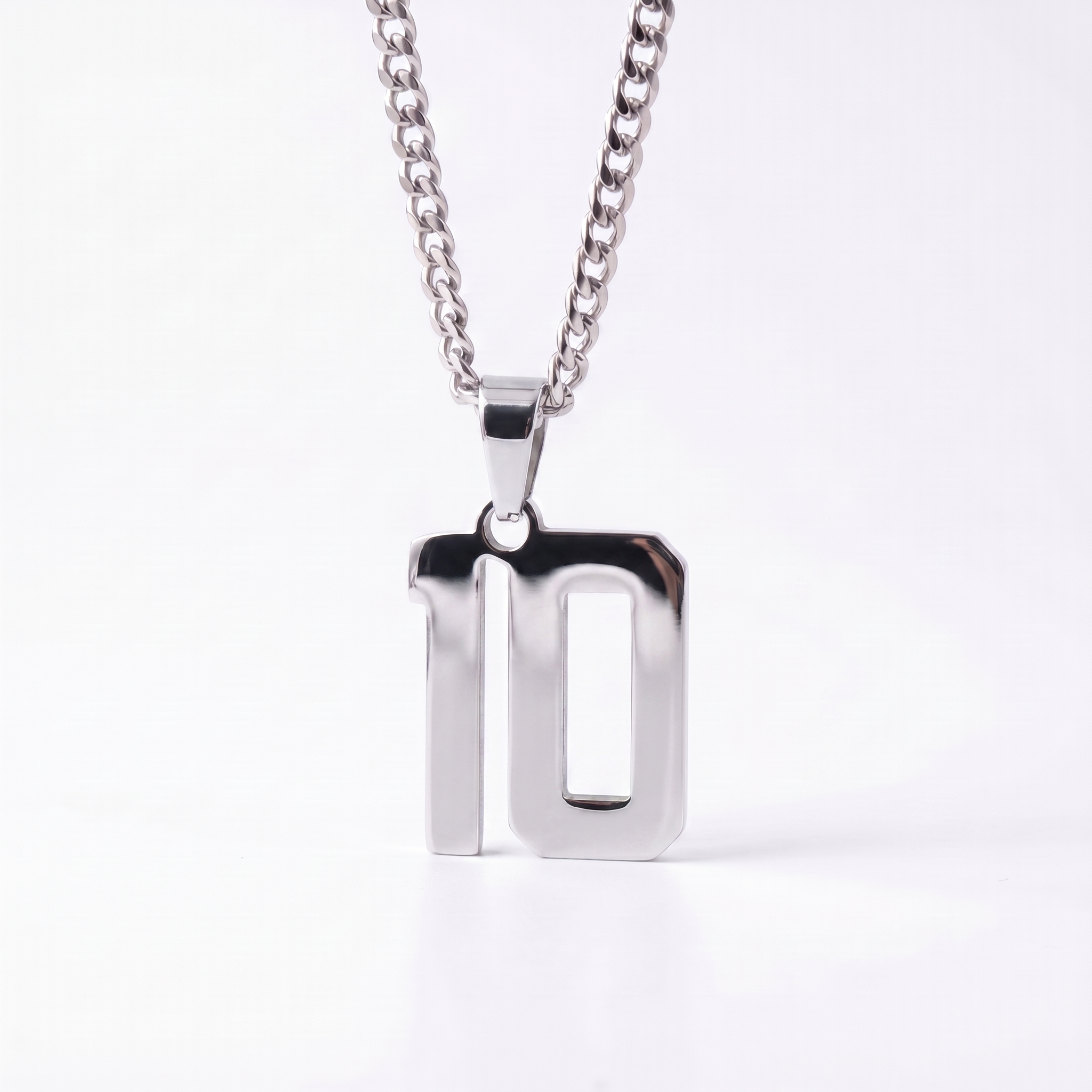 Custom Engraved Sports Number Necklace - Jewelled Me
