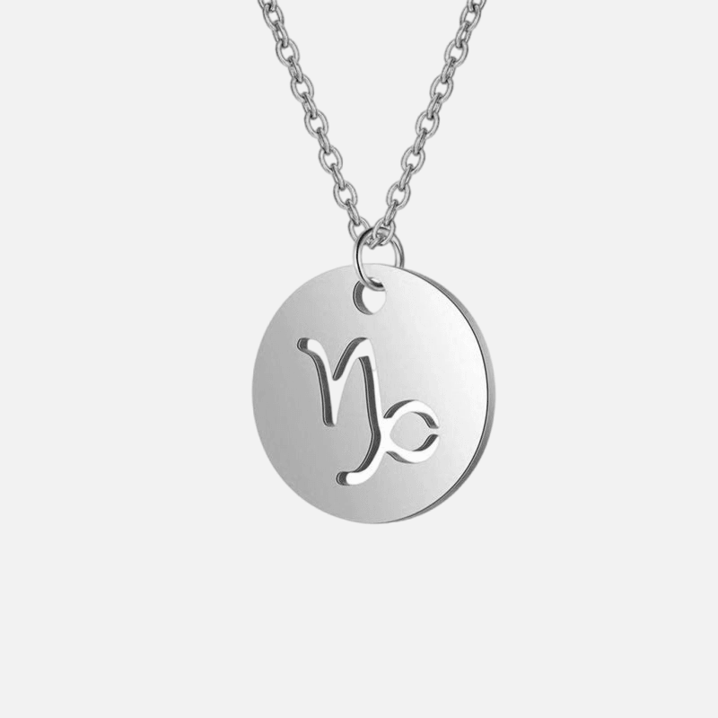 Hollowed Horoscope Pendant (14k Gold-Plated) - Jewelled Me