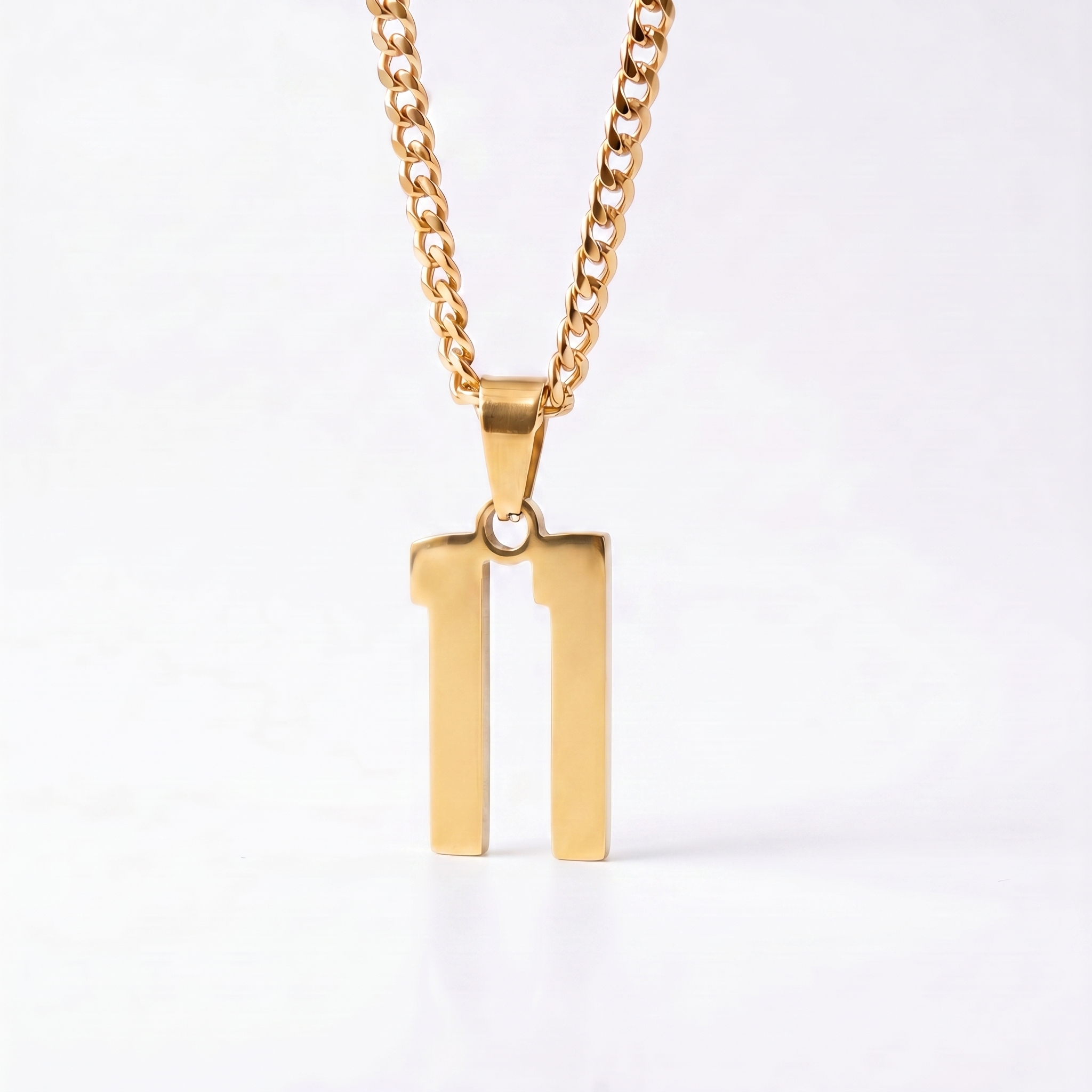 Custom Engraved Sports Number Necklace - Jewelled Me