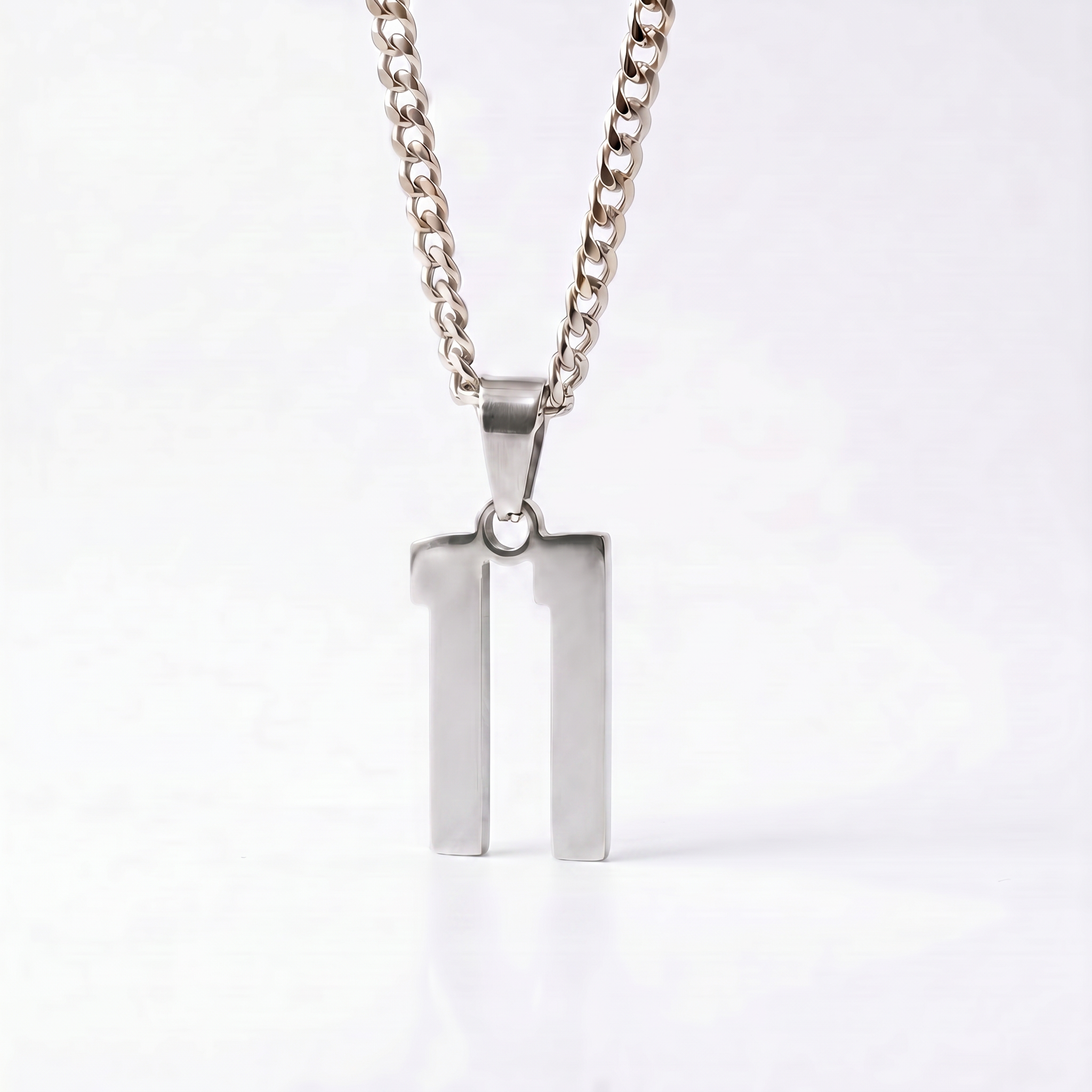 Custom Engraved Sports Number Necklace - Jewelled Me