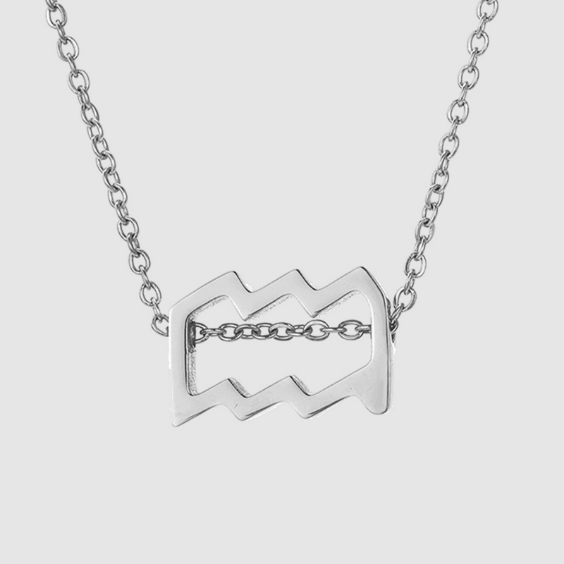 Dainty Zodiac Sign Necklace (14k-Gold Plated) - Jewelled Me