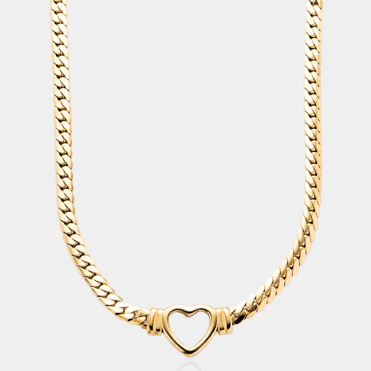 Naja Heart Necklace - Jewelled Me
