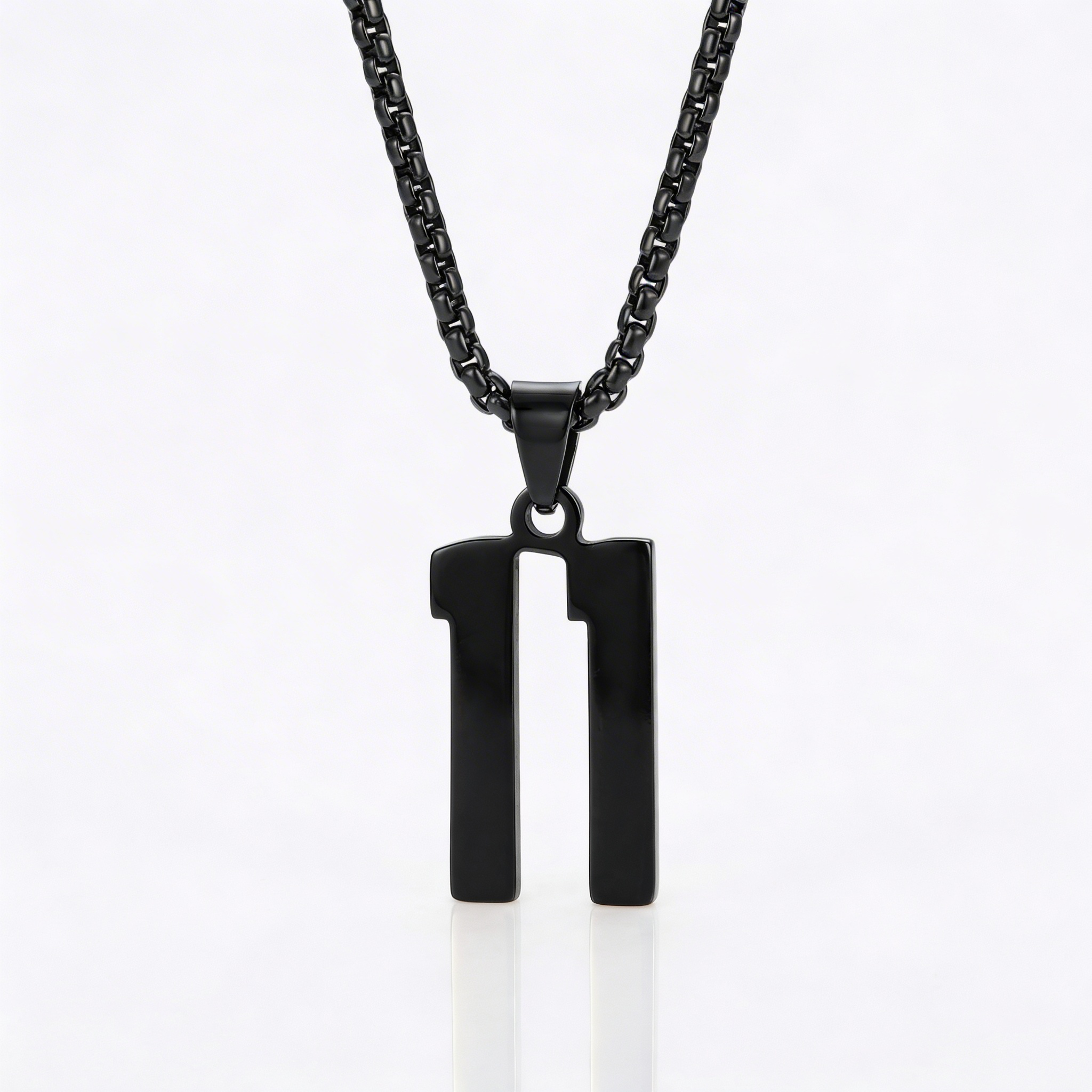 Custom Engraved Sports Number Necklace - Jewelled Me