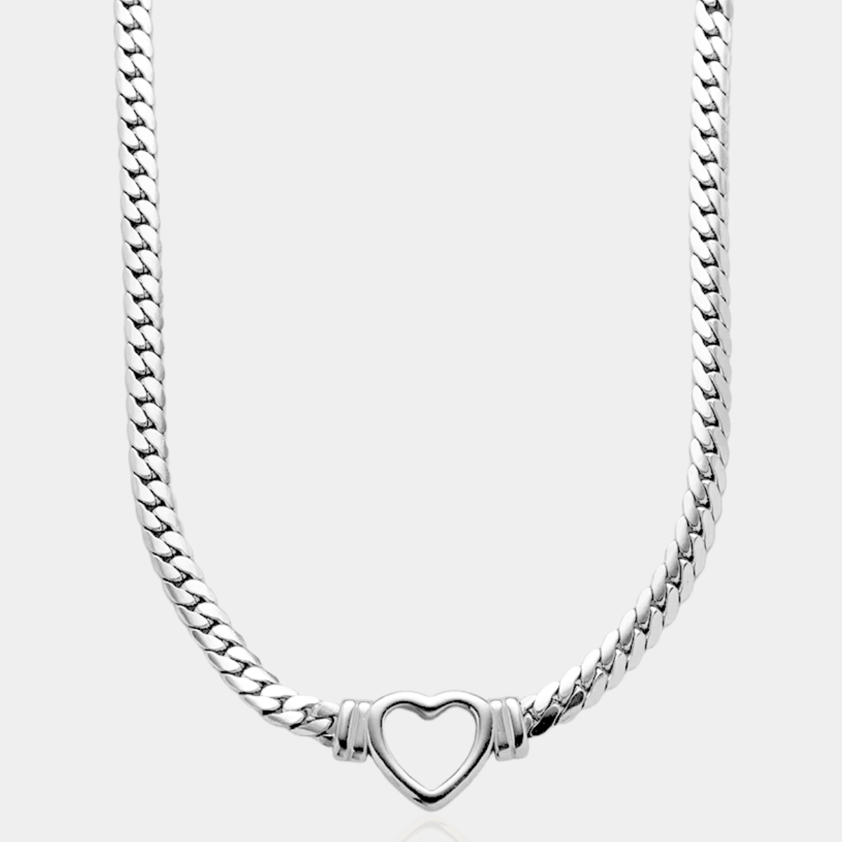 Naja Heart Necklace - Jewelled Me