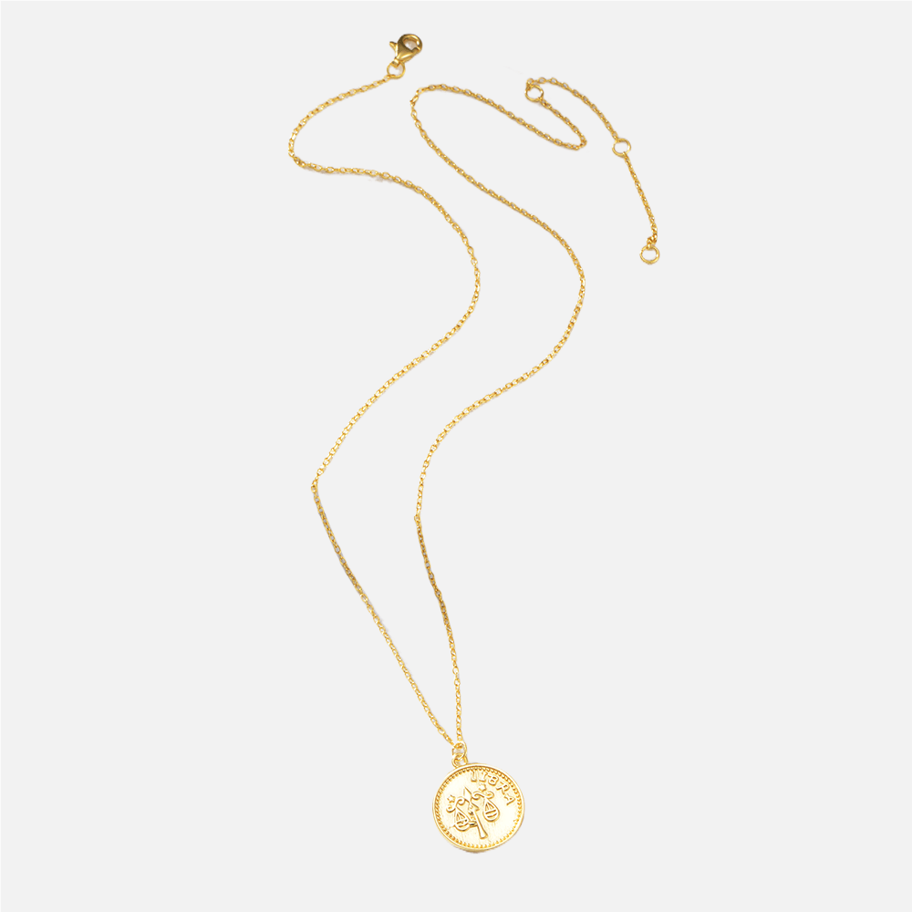 Zodiac Coin Pendant - Jewelled Me