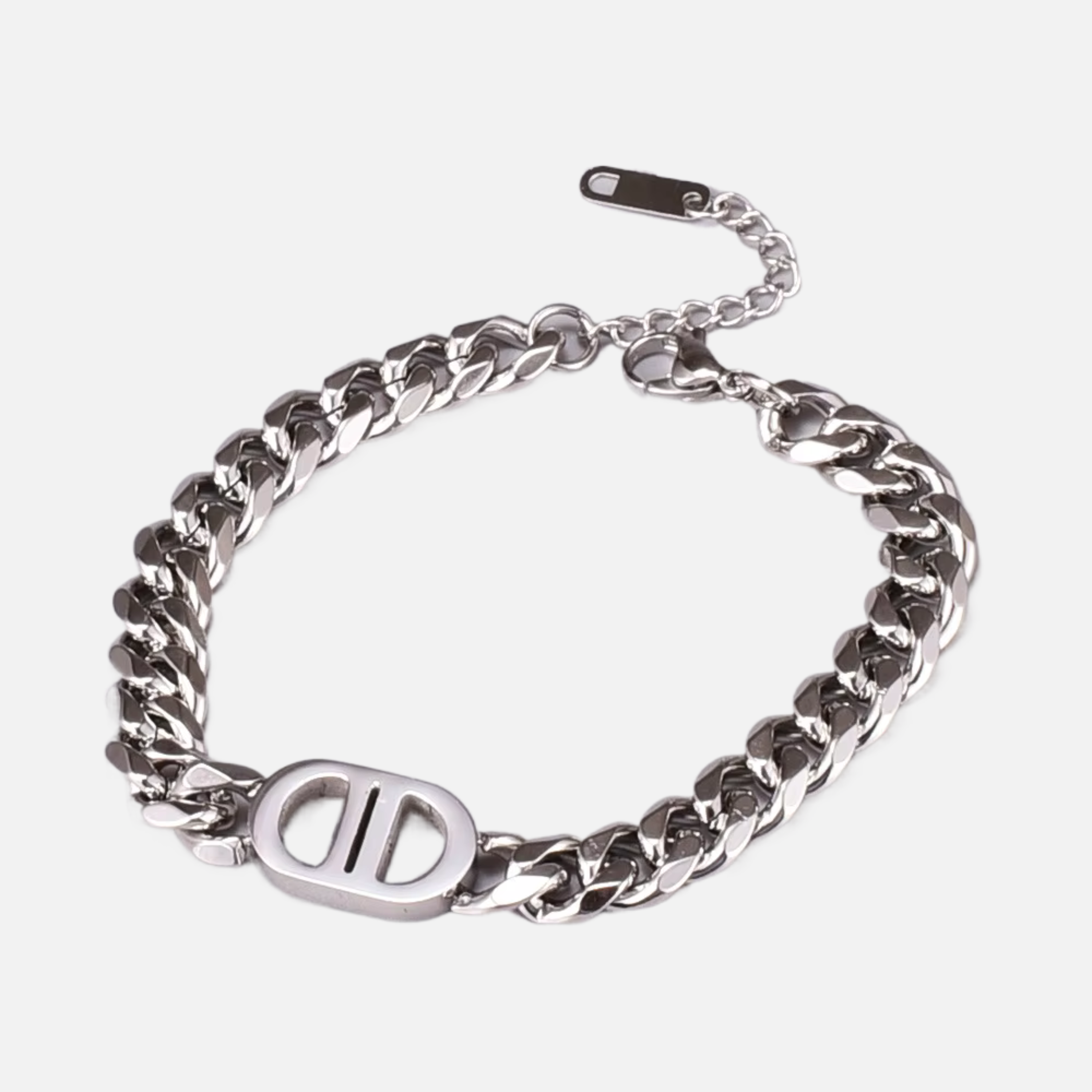 Custom Name Cuban Chain Bracelet - Jewelled Me