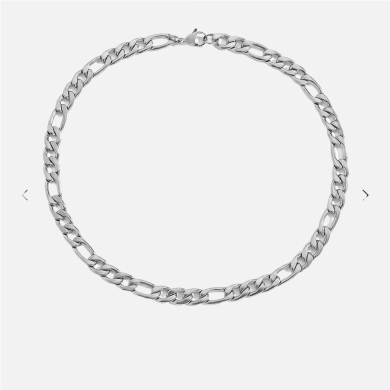 Figaro Chain Necklace (14k Gold-Plated) - Jewelled Me