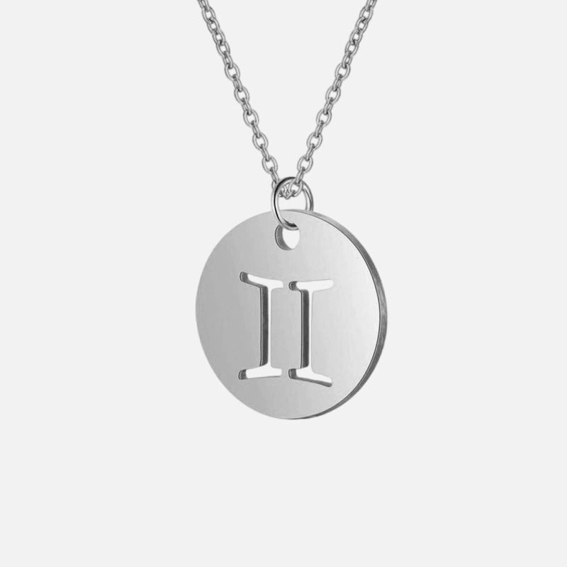 Hollowed Horoscope Pendant (14k Gold-Plated) - Jewelled Me