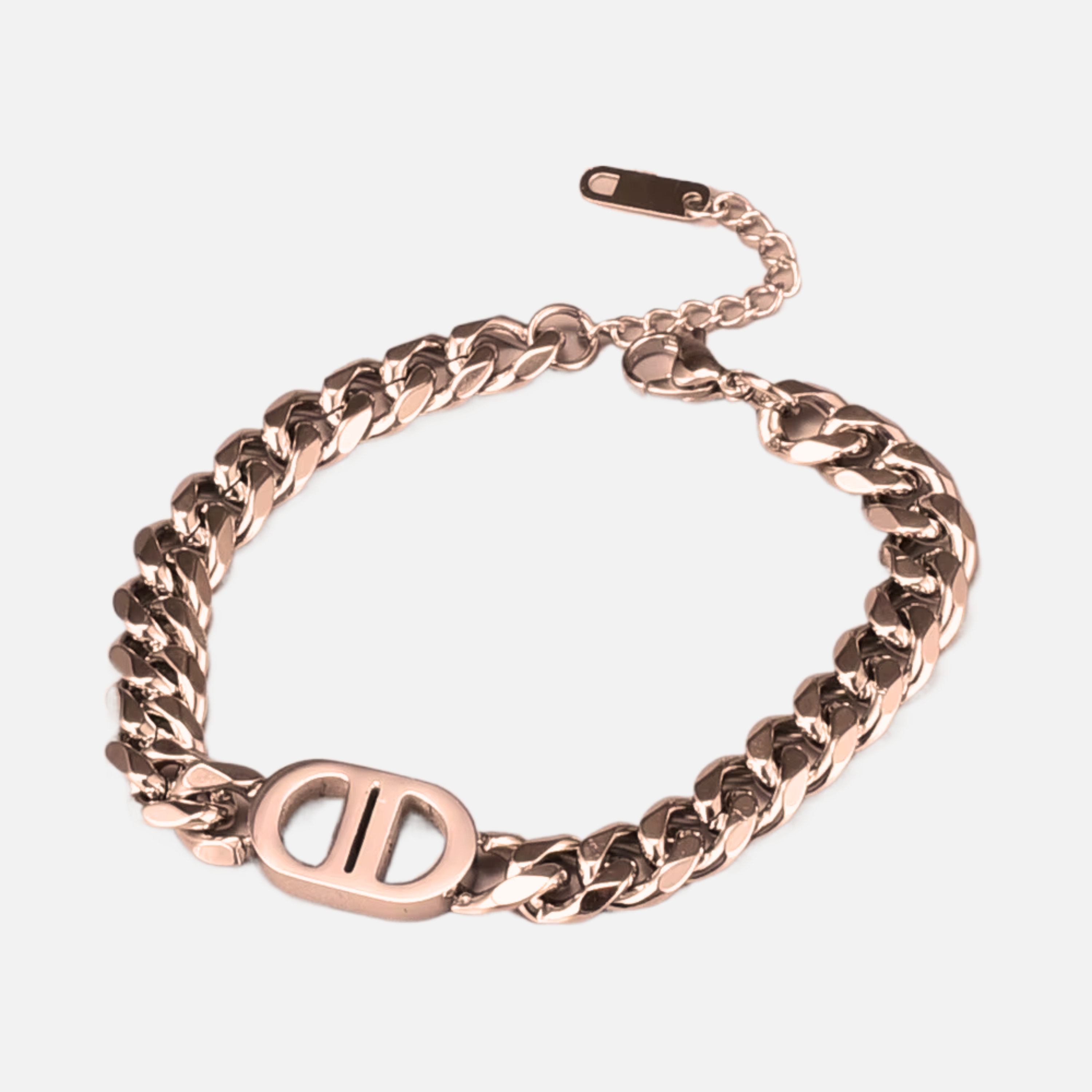 Custom Name Cuban Chain Bracelet - Jewelled Me