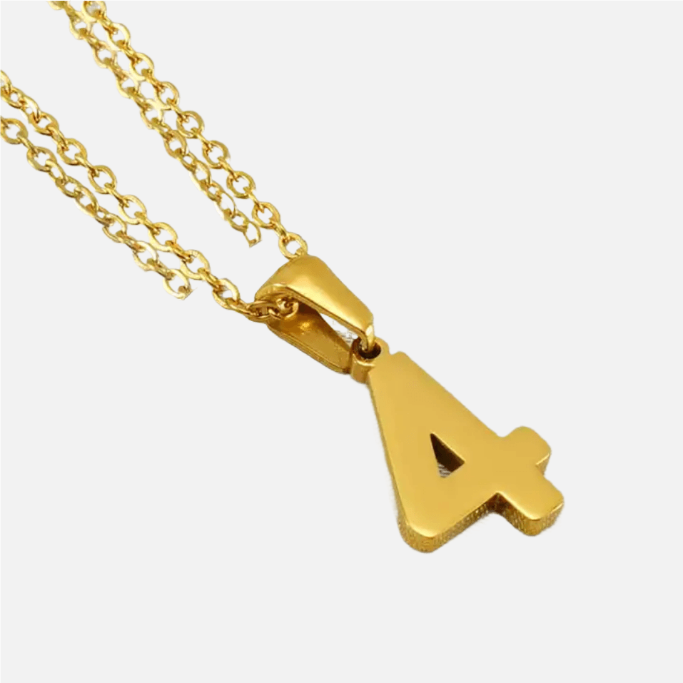 Lucky Number Necklace (18k Gold-Plated) - Jewelled Me