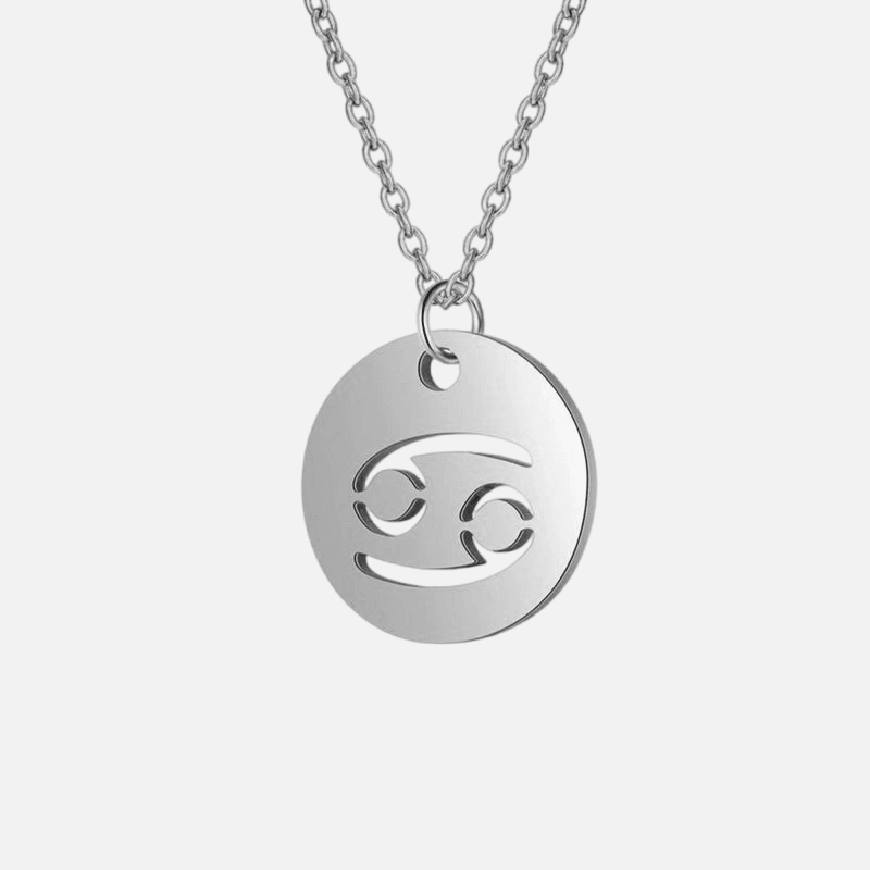 Hollowed Horoscope Pendant (14k Gold-Plated) - Jewelled Me