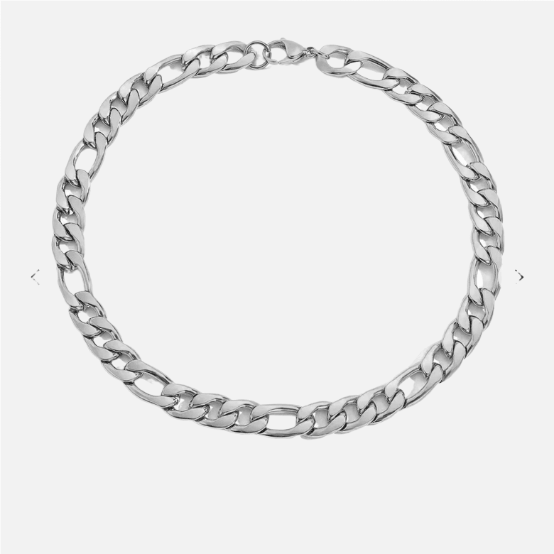 Figaro Chain Necklace (14k Gold-Plated) - Jewelled Me