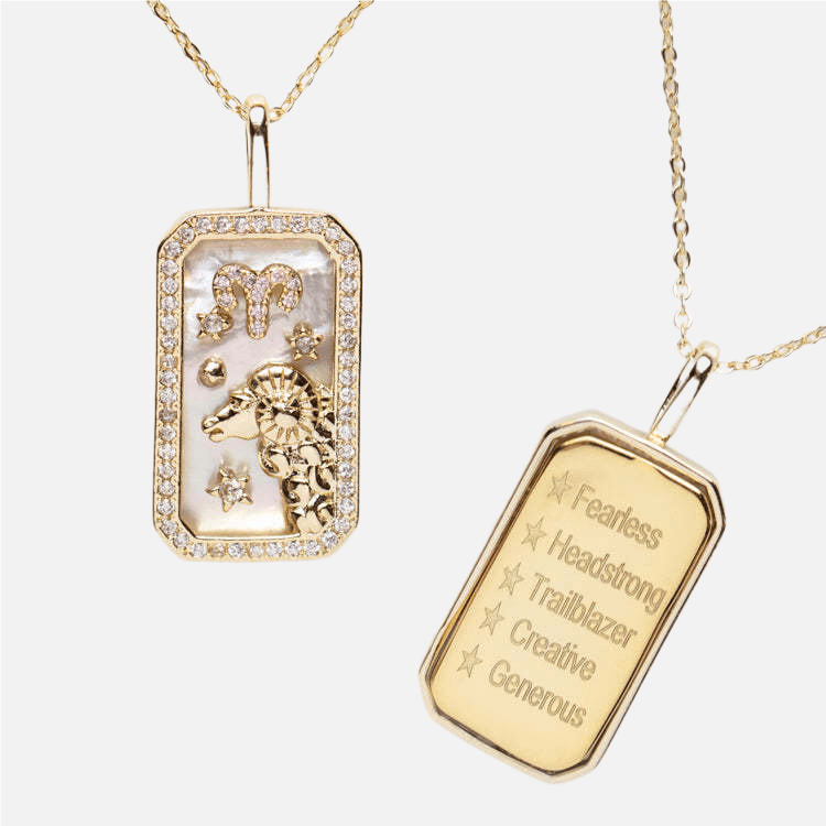 Venerated Jewelled Zodiac Pendant - Jewelled Me