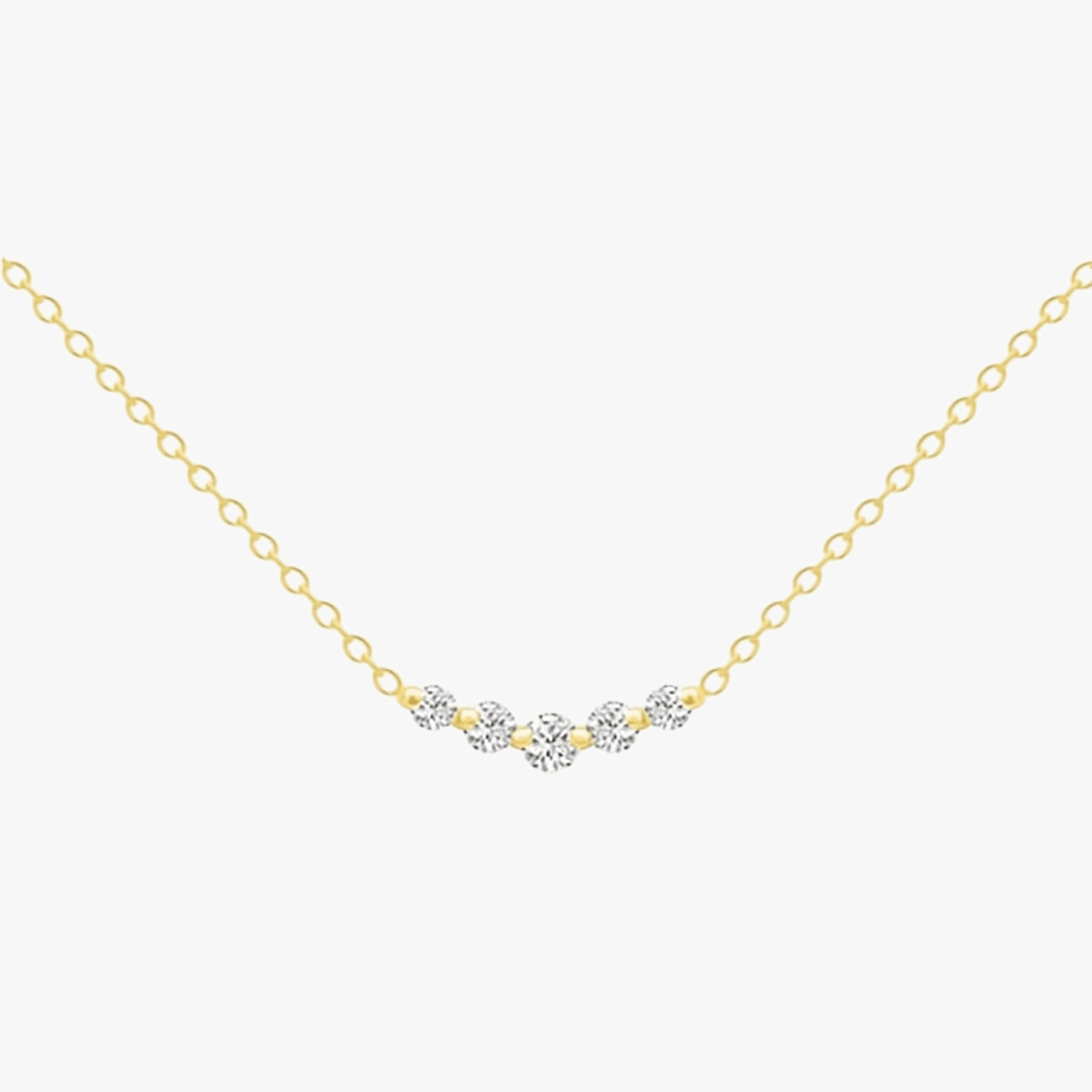 Jewelled Cluster Necklace - Jewelled Me
