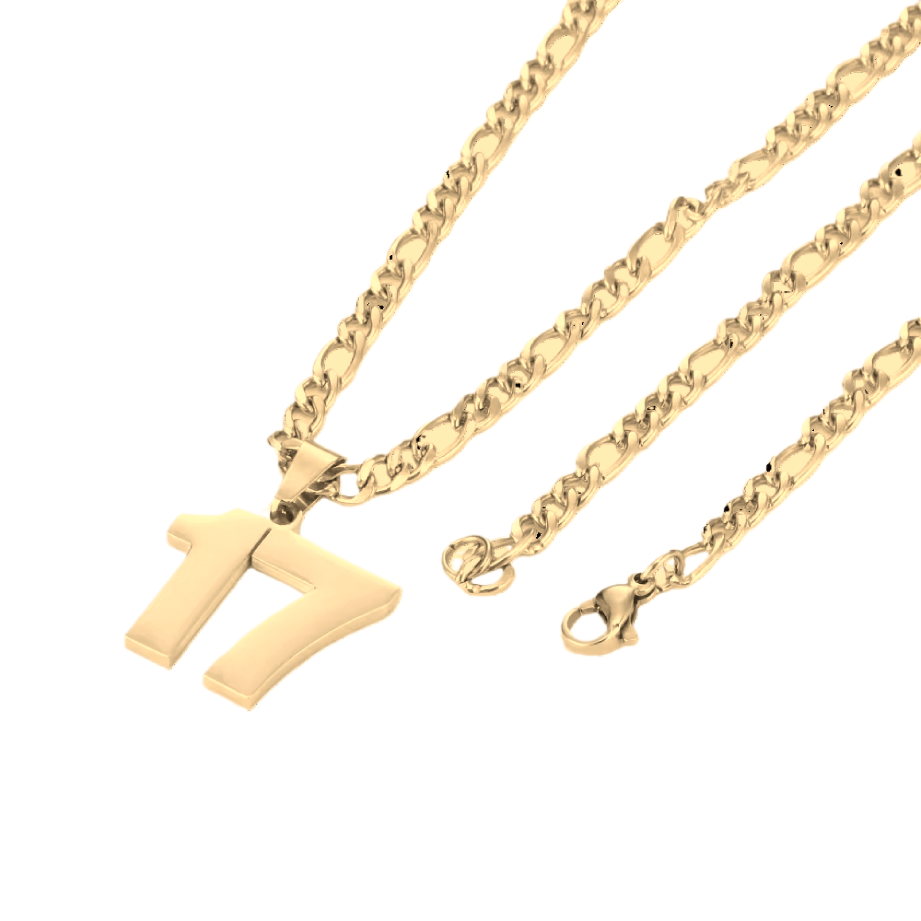 Custom Sports Number Necklace - Jewelled Me