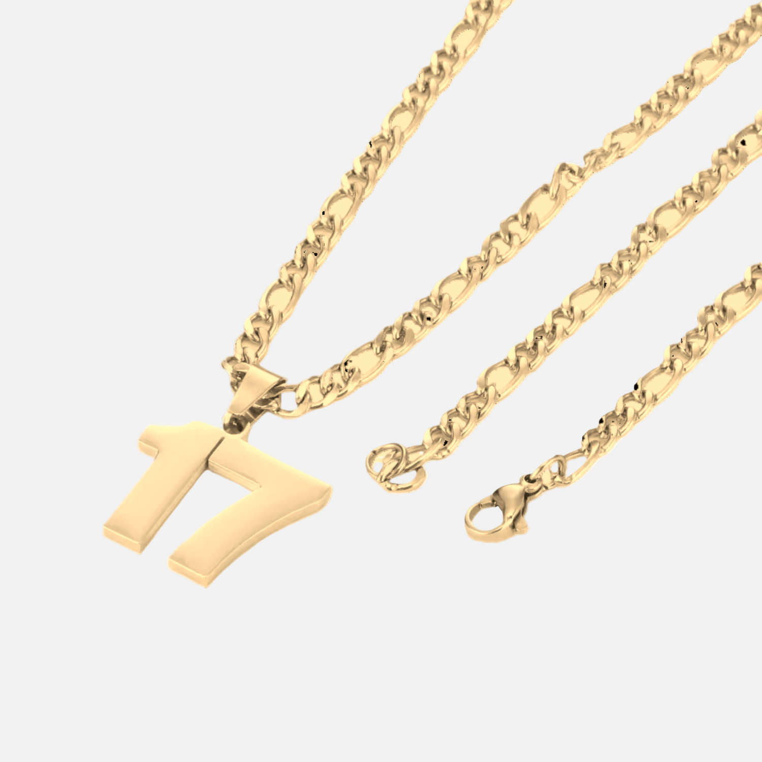Custom Sports Number Necklace - Jewelled Me
