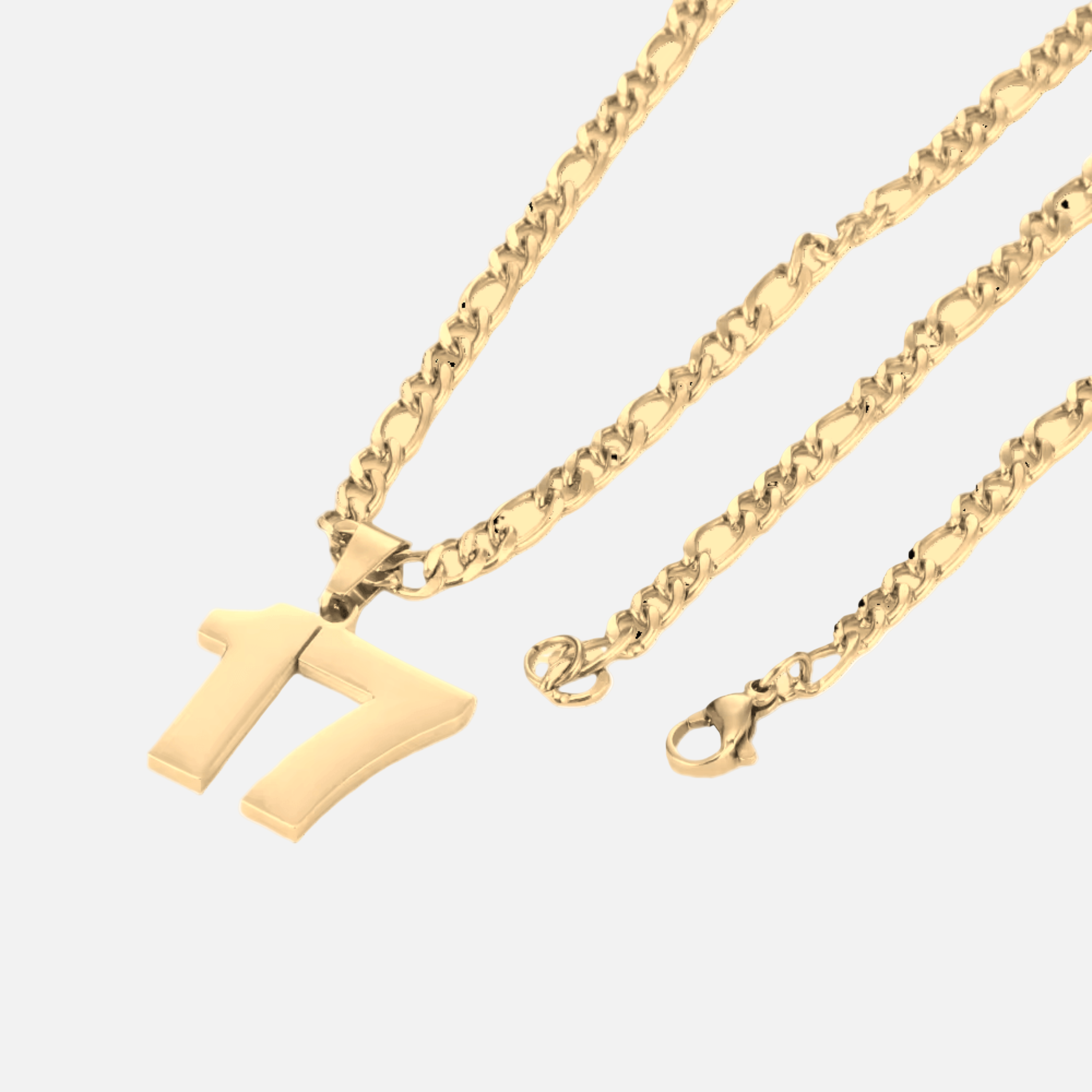 Custom Sports Number Necklace - Jewelled Me