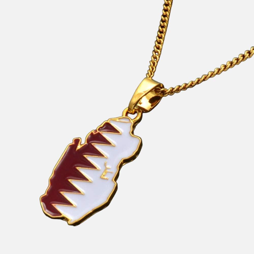 Middle Eastern Country/Flag Necklaces - Jewelled Me