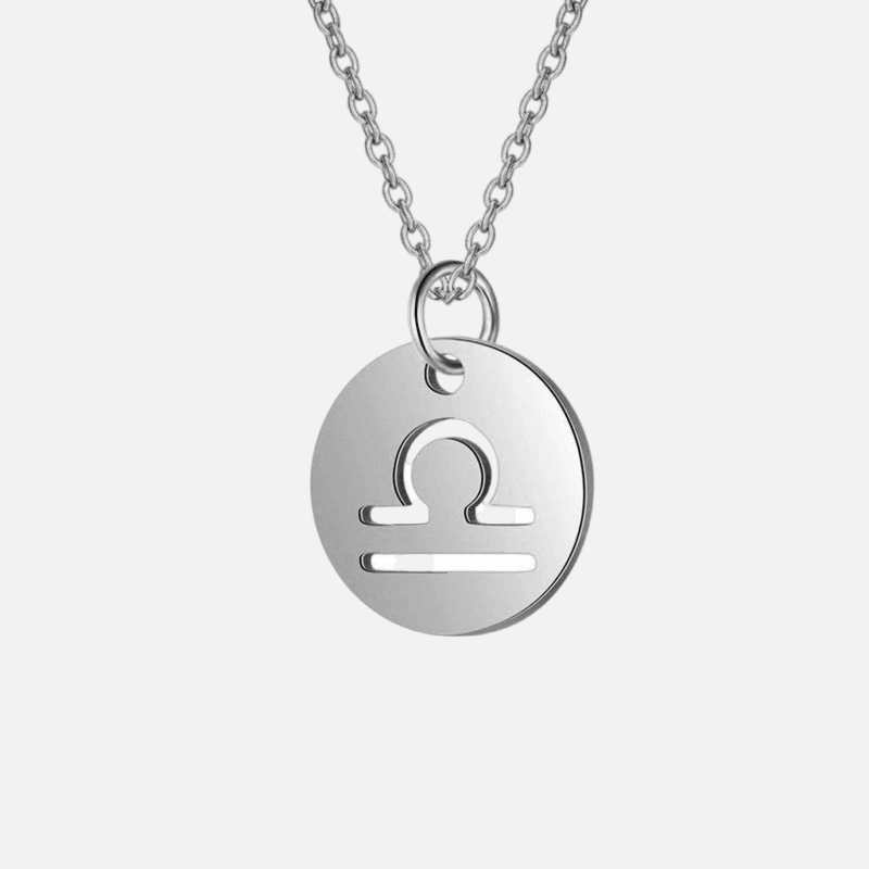 Hollowed Horoscope Pendant (14k Gold-Plated) - Jewelled Me