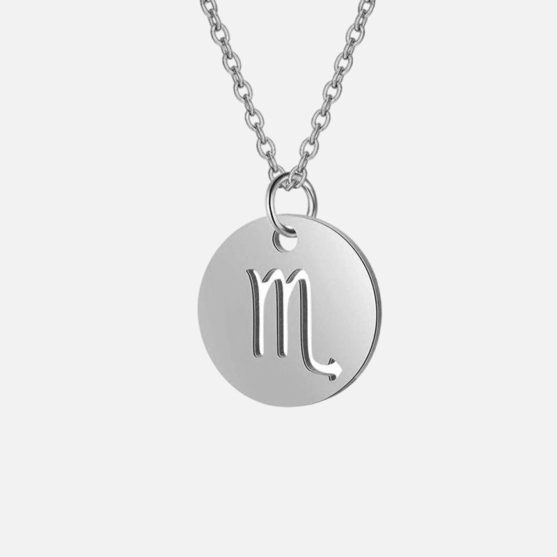 Hollowed Horoscope Pendant (14k Gold-Plated) - Jewelled Me