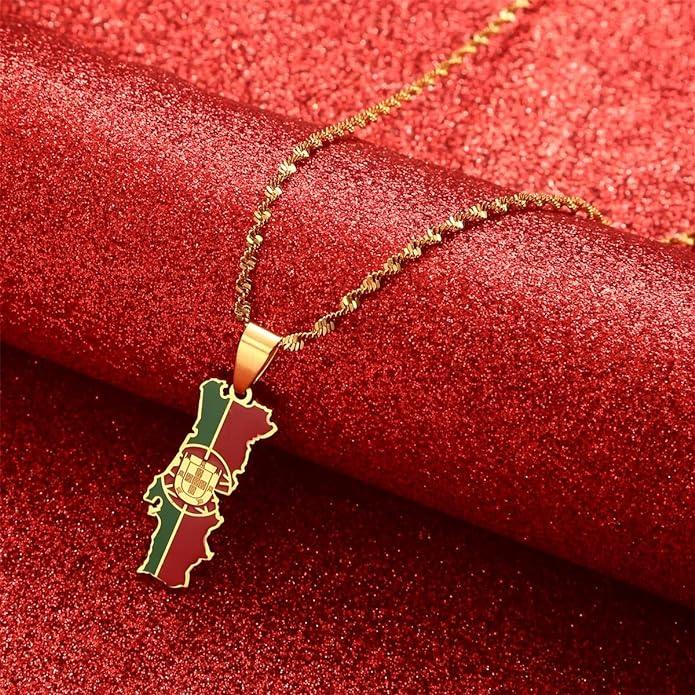 European Country/Flag Necklaces - Jewelled Me