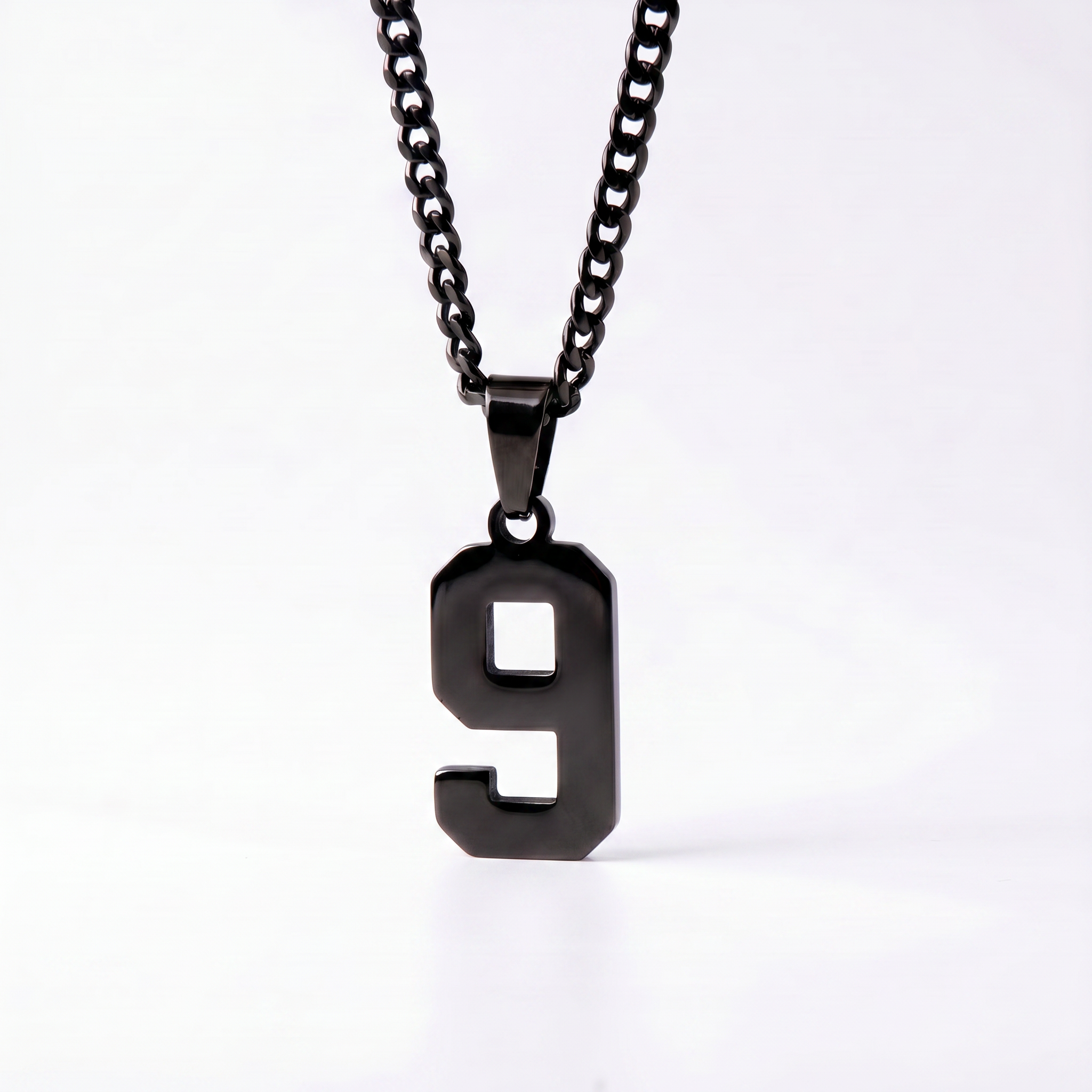Custom Engraved Sports Number Necklace - Jewelled Me