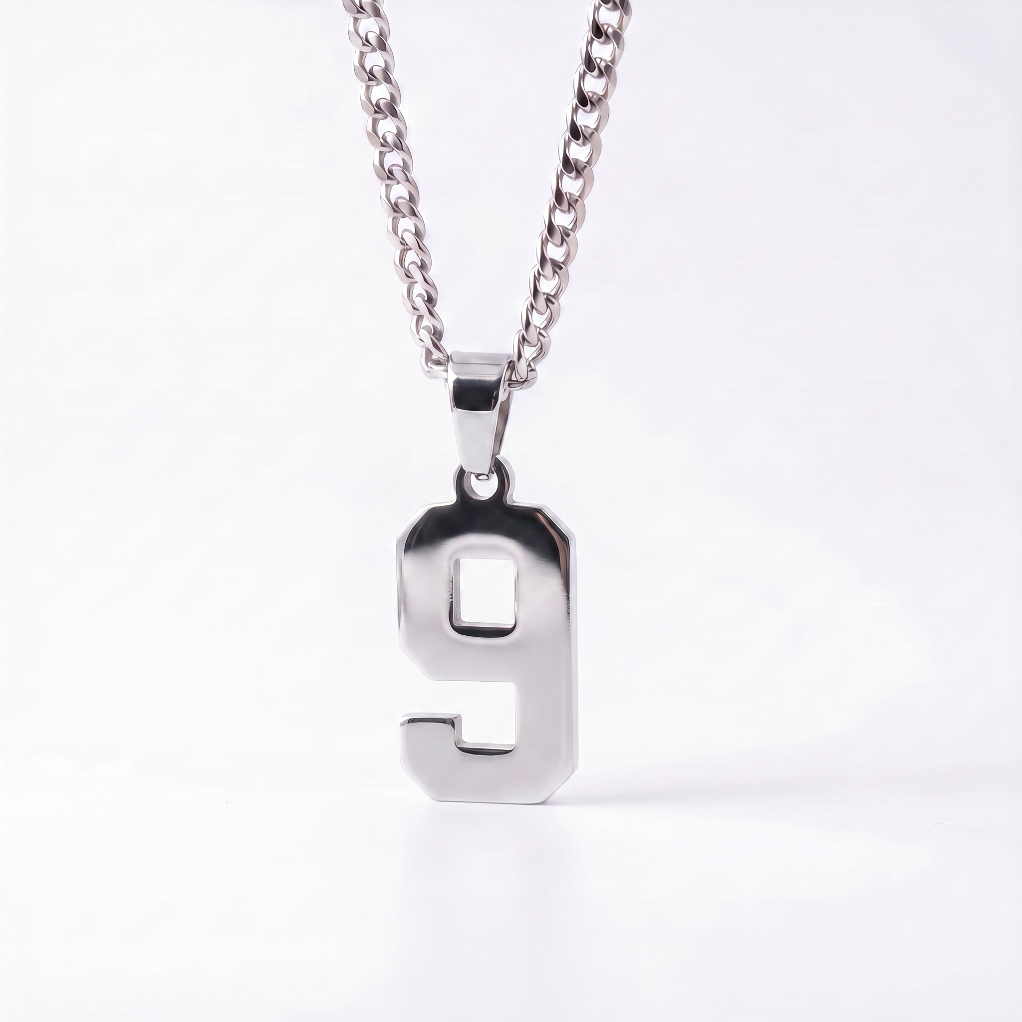Custom Engraved Sports Number Necklace - Jewelled Me
