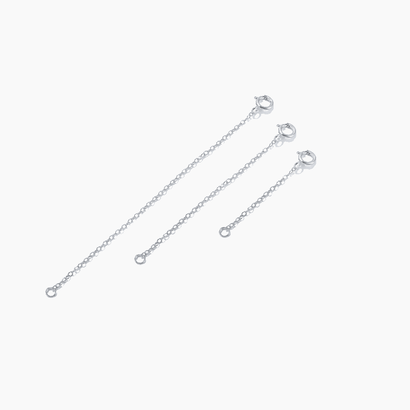 3 Piece Necklace Extender Set (Gold Vermeil & 925 Sterling Silver) - Jewelled Me