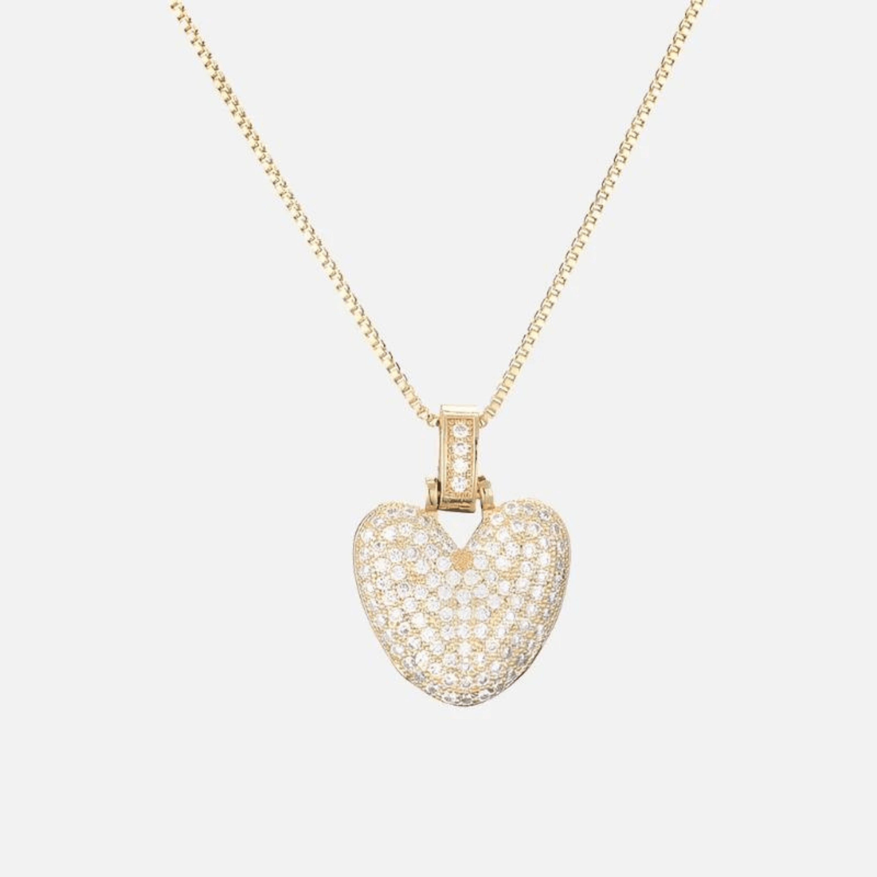 ICED Big Bubble Initial Necklace - Jewelled Me