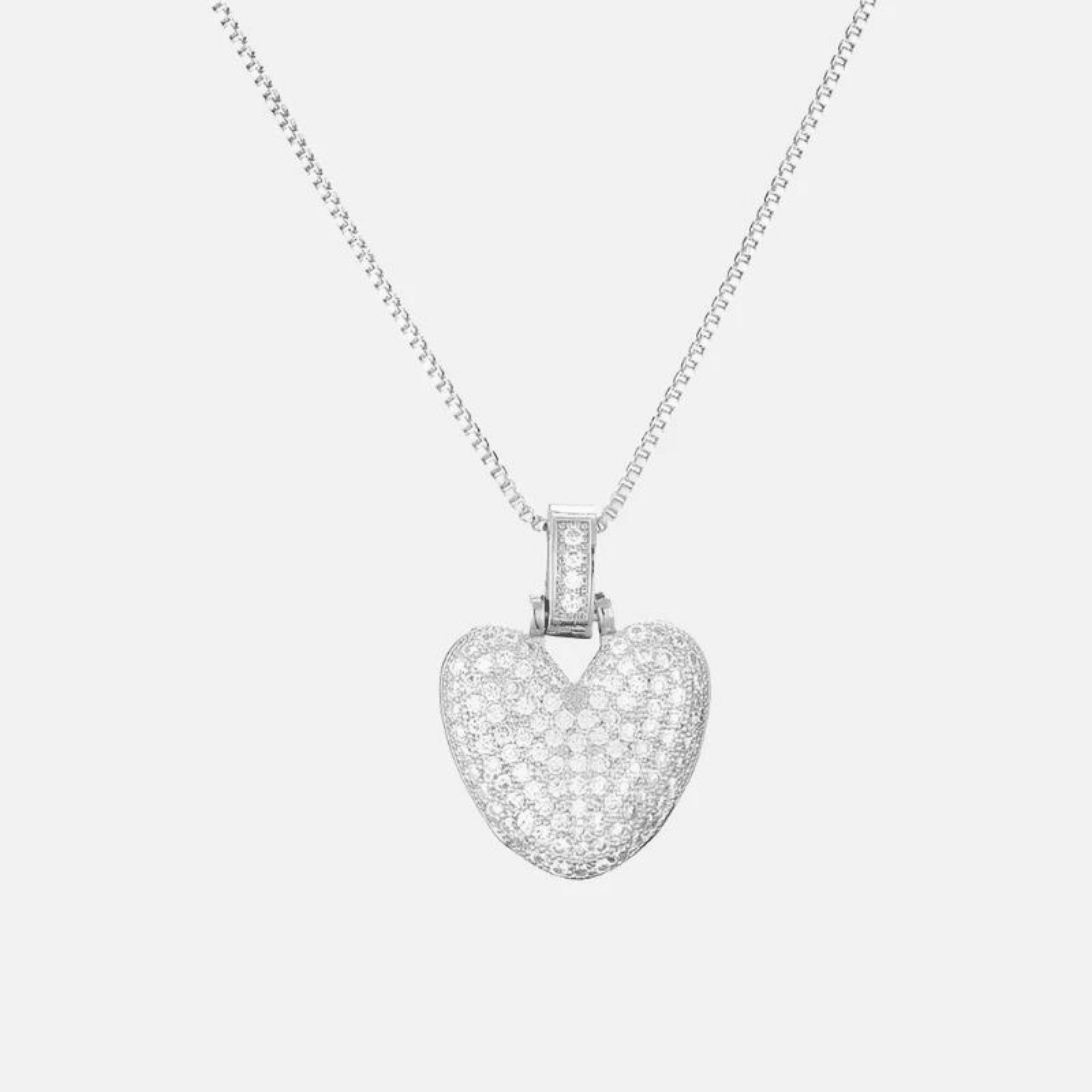 ICED Big Bubble Initial Necklace - Jewelled Me
