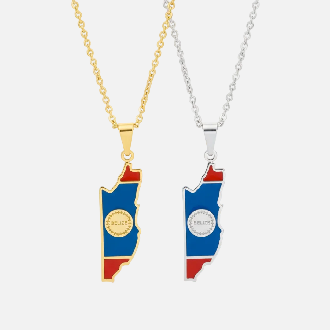 South & Latin American Country/Flag Necklaces - Jewelled Me
