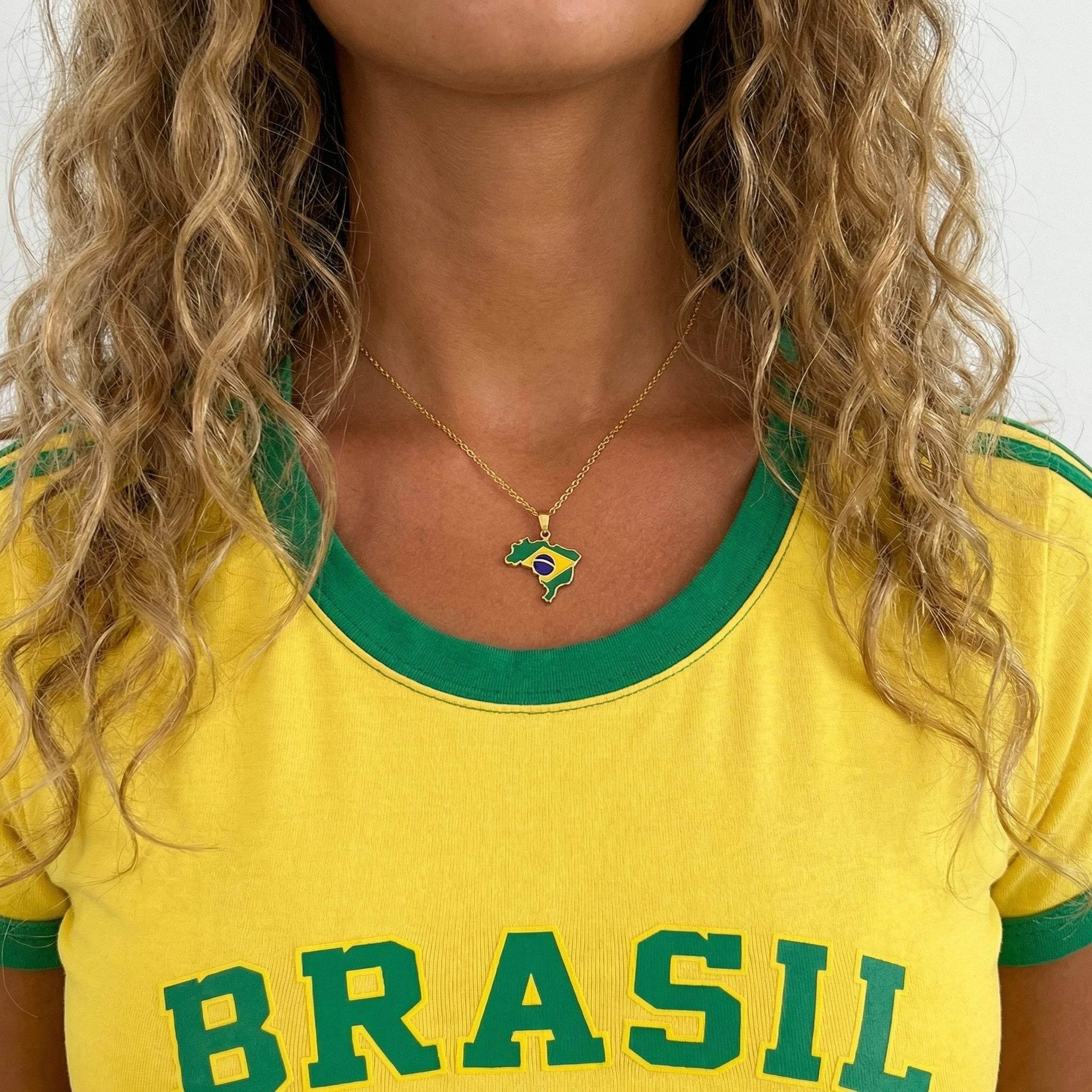 South & Latin American Country/Flag Necklaces - Jewelled Me