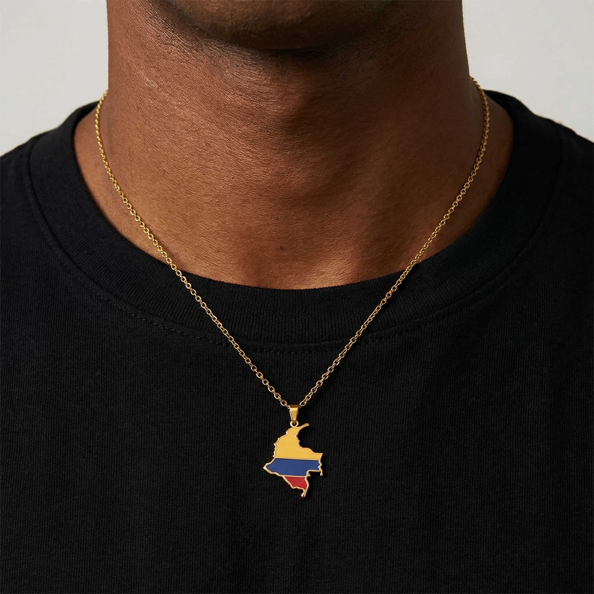 South & Latin American Country/Flag Necklaces - Jewelled Me