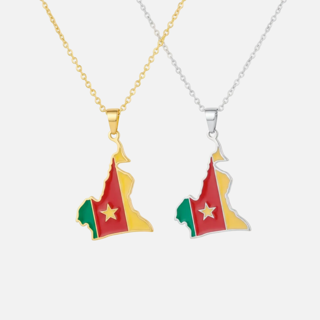 African Country/Flag Necklaces - Jewelled Me