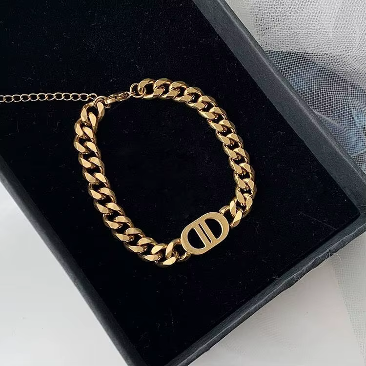 Custom Name Cuban Chain Bracelet - Jewelled Me