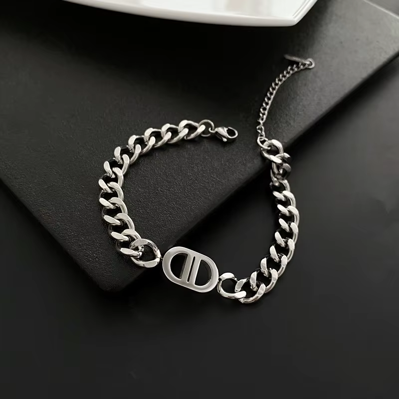 Custom Name Cuban Chain Bracelet - Jewelled Me