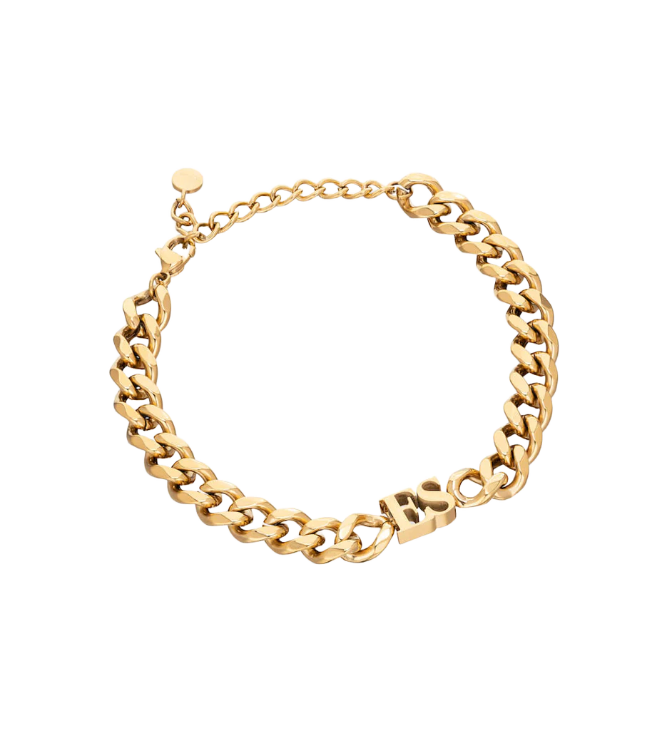 Custom Name Cuban Chain Bracelet - Jewelled Me