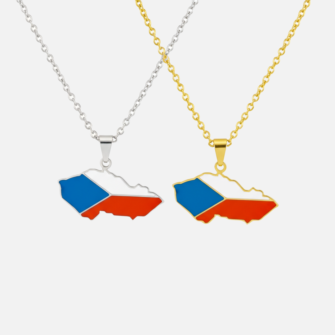European Country/Flag Necklaces - Jewelled Me