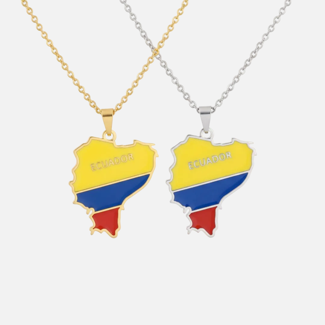 South & Latin American Country/Flag Necklaces - Jewelled Me