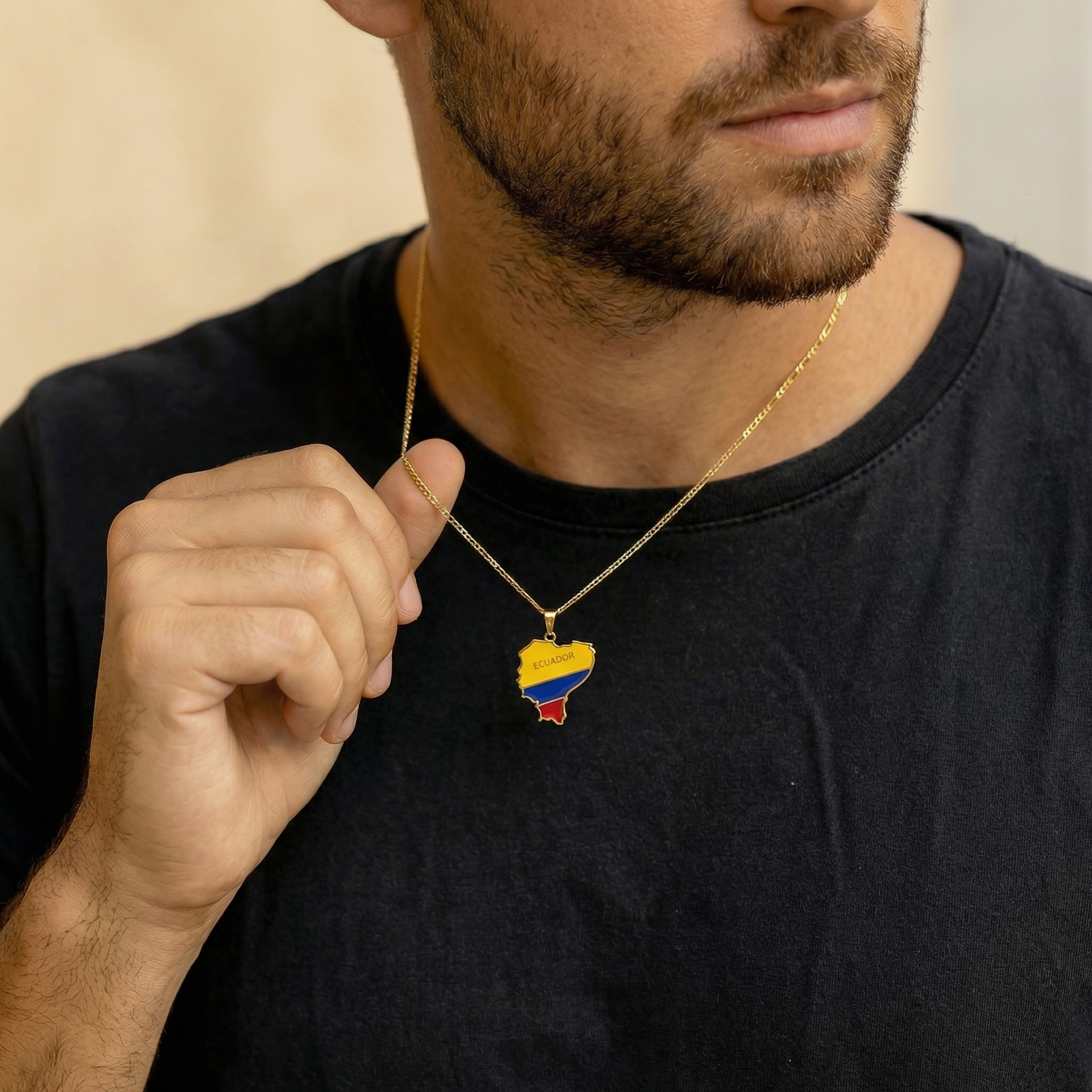 South & Latin American Country/Flag Necklaces - Jewelled Me