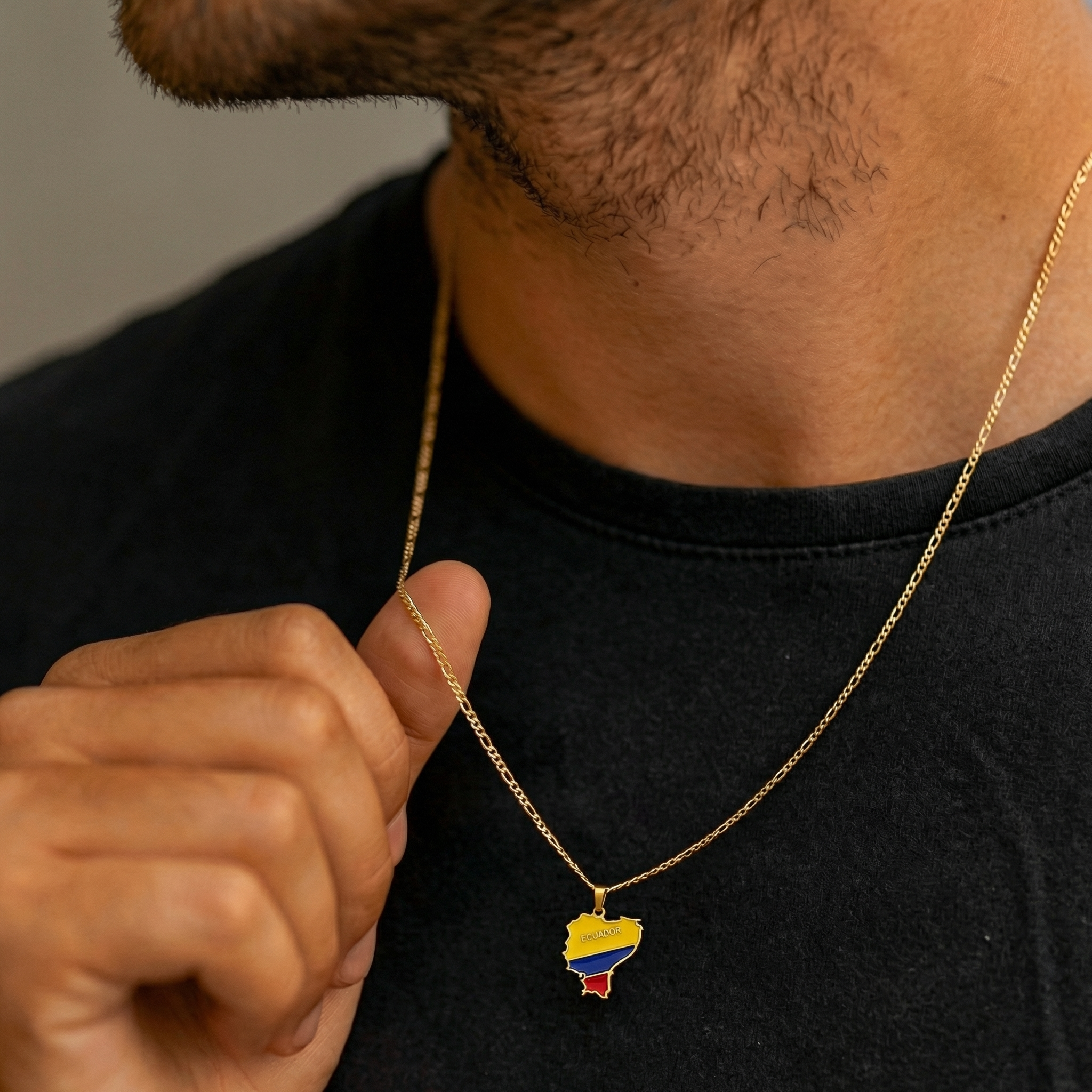 South & Latin American Country/Flag Necklaces - Jewelled Me