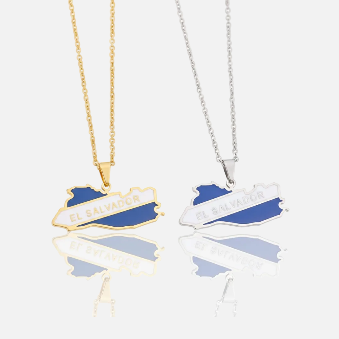 South & Latin American Country/Flag Necklaces - Jewelled Me