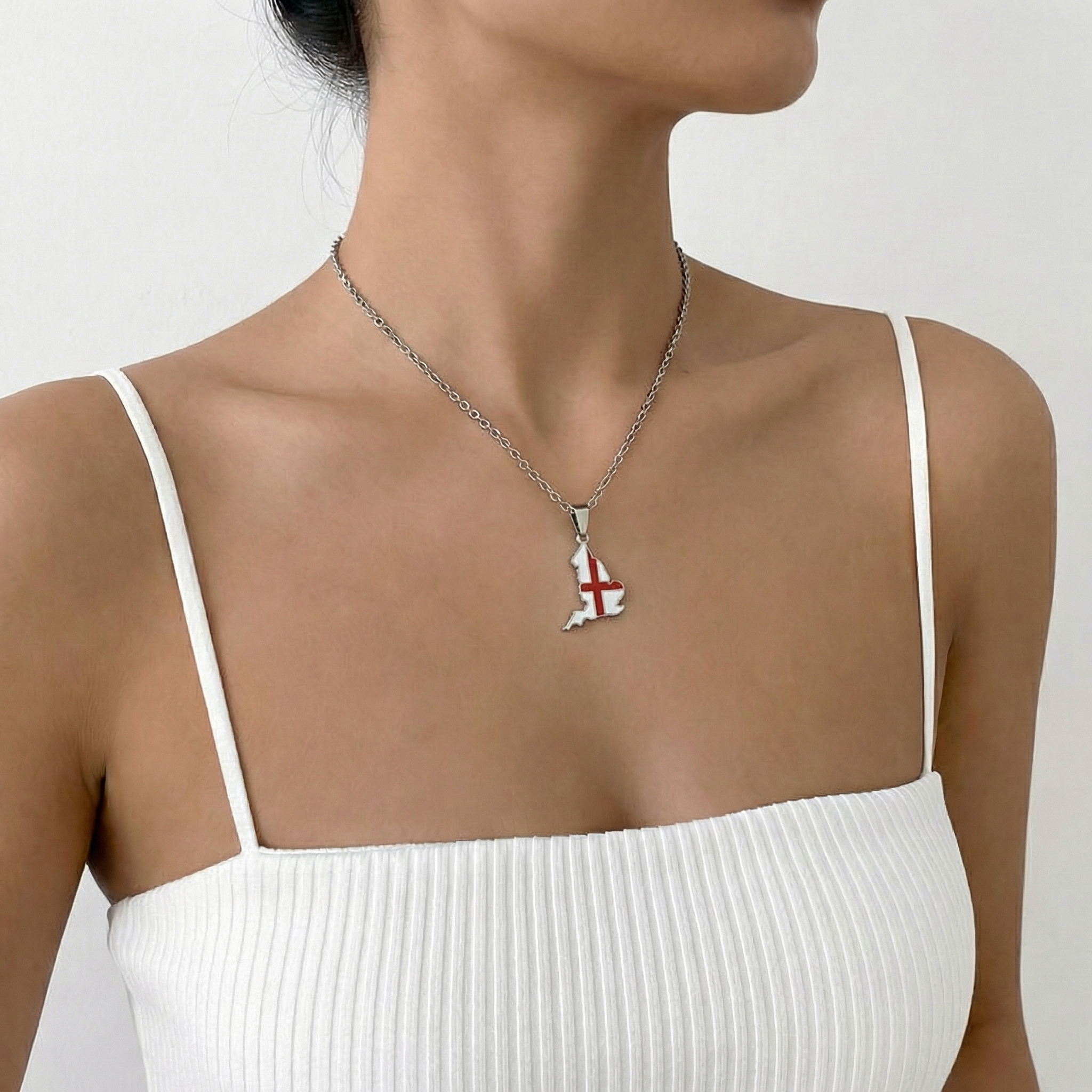 European Country/Flag Necklaces - Jewelled Me