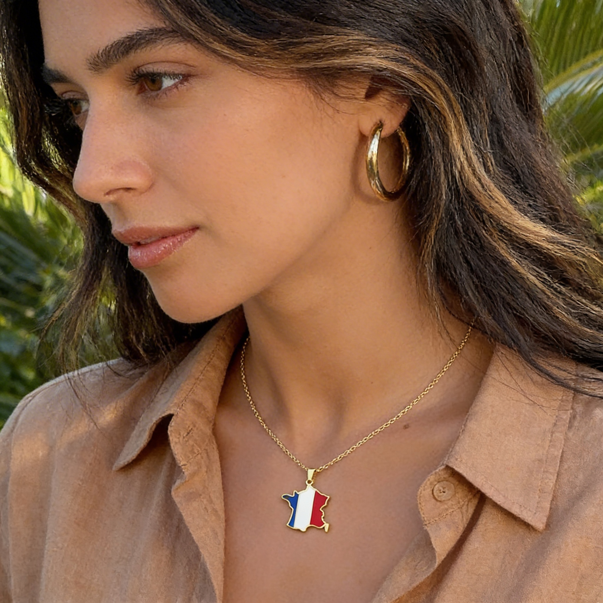 European Country/Flag Necklaces - Jewelled Me