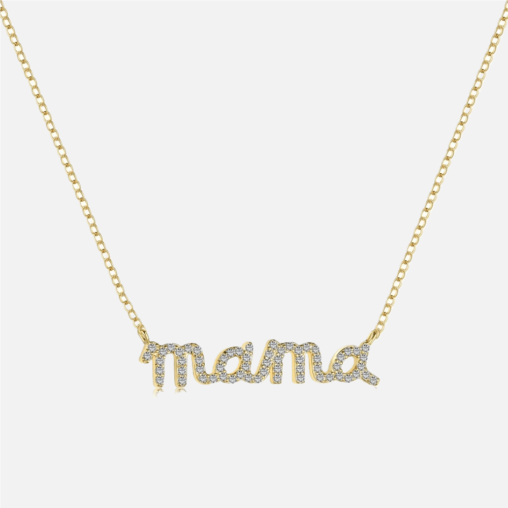 ICED Styled Mama Necklace - Jewelled Me