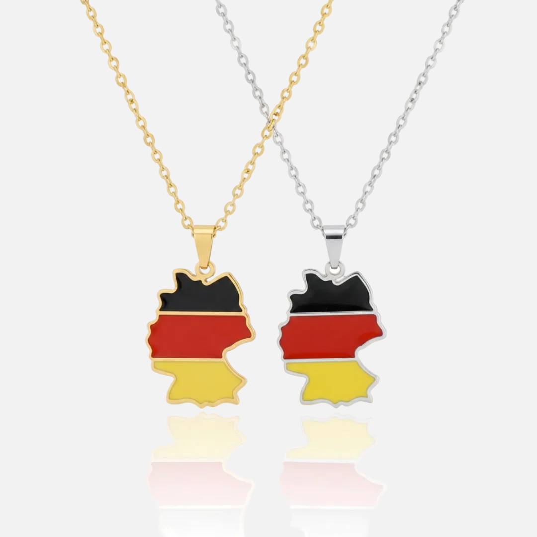 European Country/Flag Necklaces - Jewelled Me