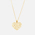 Hollow Arabic Caligraphy Heart Pendant (Ash-Sharh 1-8)* - Jewelled Me
